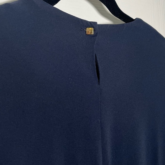 MM Lafleur The Bourgeois Blouse In Galaxy Blue Size Small - Picture 7 of 8